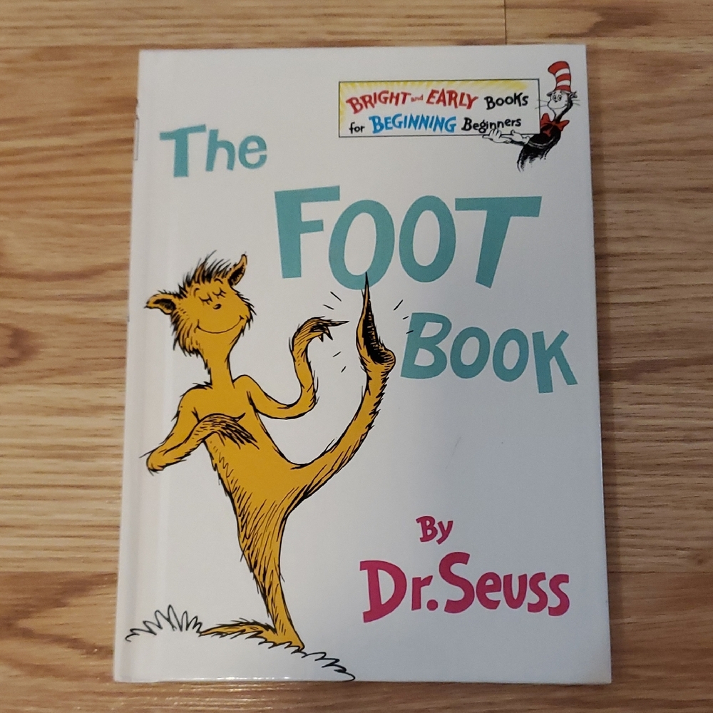 Vintage 1968 The Foot Book by Dr. Seuss EUC